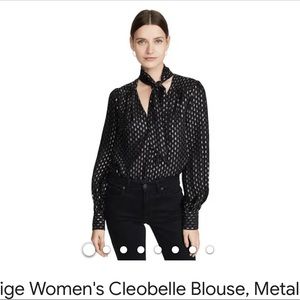 Paige Cleobelle Blouse - New with Tags size XS